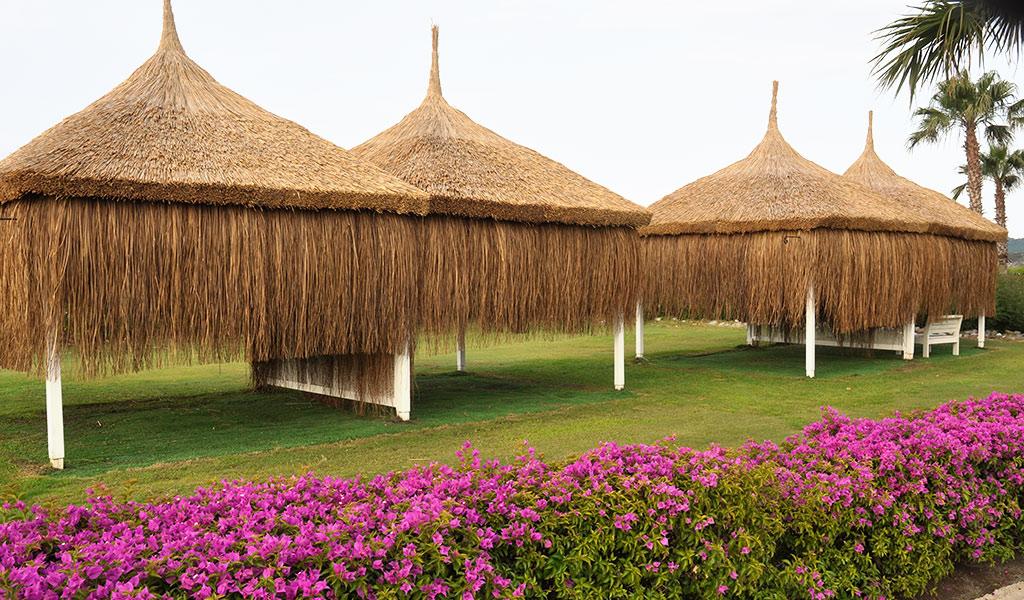 Bahçenize Doğal Estetik: Hasır Çatı ve Gölgelik Uygulamaları